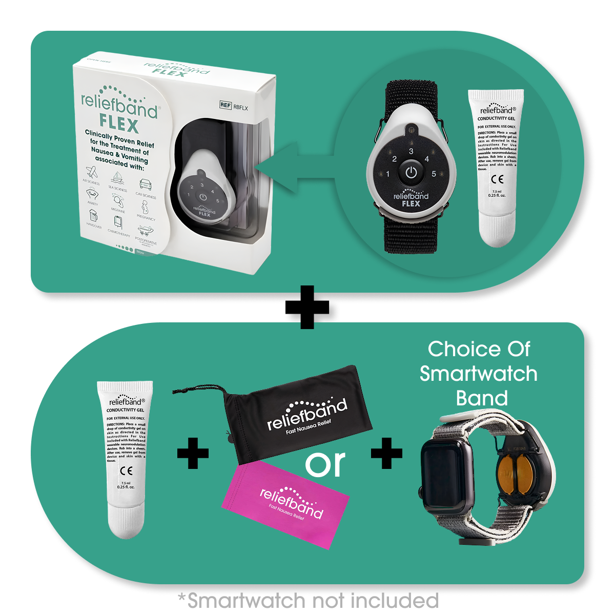 Reliefband® Flex Apple Bundle
